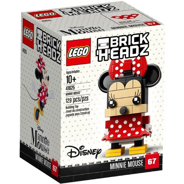 LEGO 41625 Minnie Mouse BrickHeadz Building Kit