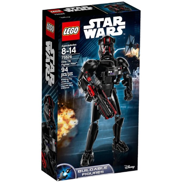 LEGO 75526 Elite TIE Fighter Pilot - Star Wars Buildable Figure