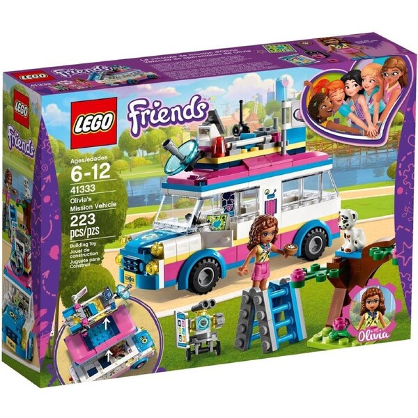 LEGO 41333 Olivia's Mission Vehicle: Rescue Cat in Heartlake City Park