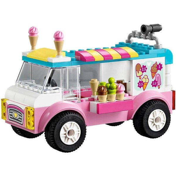 LEGO 10727 Emma's Ice Cream Truck Playset - Building Toy for Kids 4-7