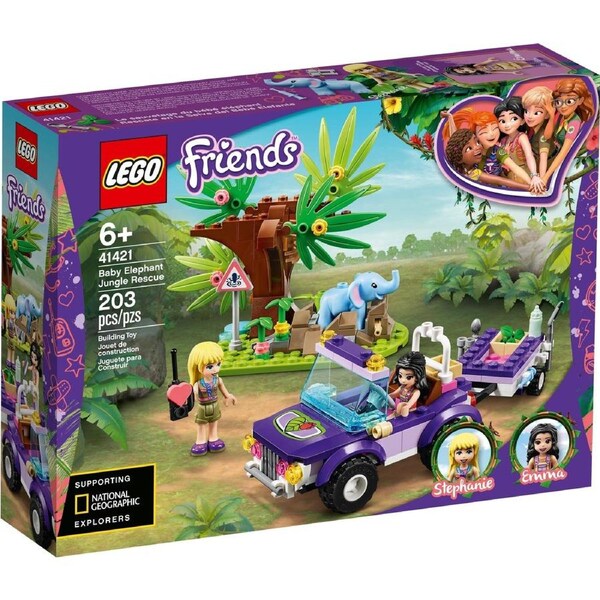 LEGO 41421 Baby Elephant Jungle Rescue Set