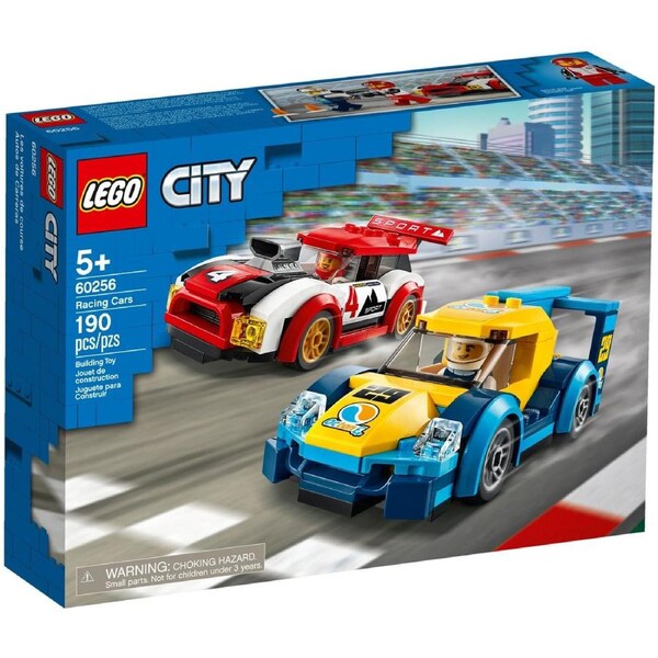 LEGO 60256 Racing Cars: Electric vs. Gas Toy Car Set