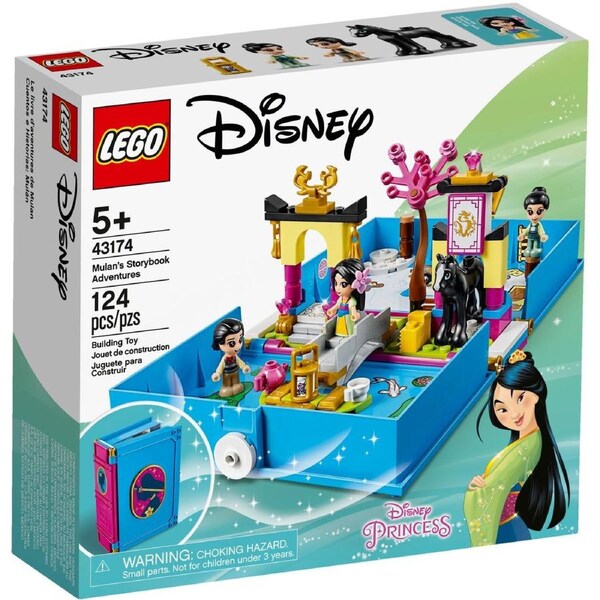 LEGO 43174 Disney Mulan's Storybook Adventures