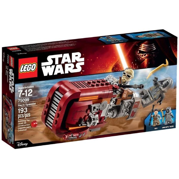 LEGO 75099 Rey's Speeder + Unkar's Thug Minifigure Star Wars
