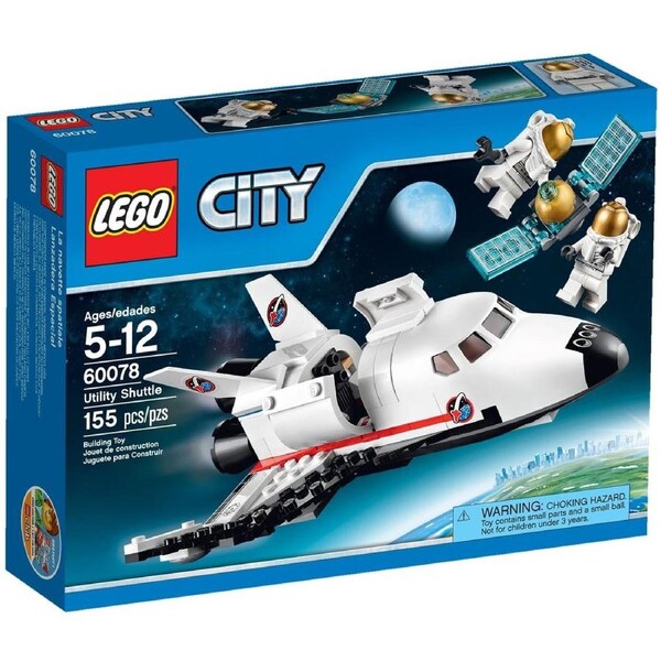 LEGO 60078 Utility Shuttle: Space Astronaut Cargo Ship