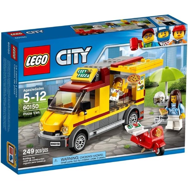 LEGO 60150 Pizza Van: Build, Serve & Play!