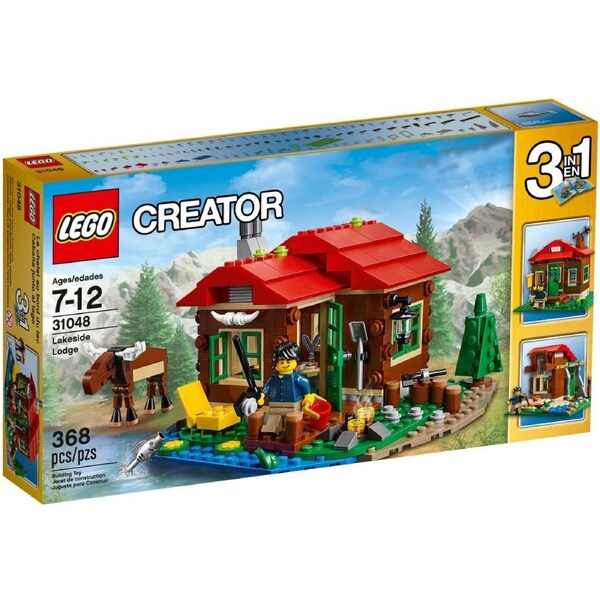 LEGO 31048 Lakeside Lodge 3-in-1 Building Kit