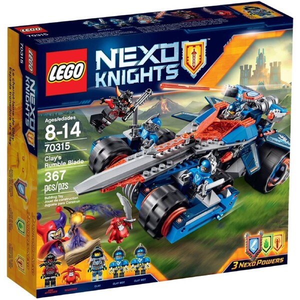 LEGO 70315 Clay's Rumble Blade: NEXO KNIGHTS Battle Vehicle