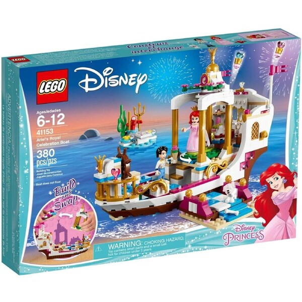 LEGO 41153 Ariel's Royal Celebration Boat - Disney Princess Wedding Ship