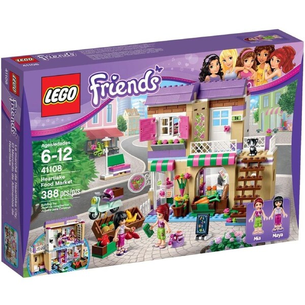 LEGO 41108 Heartlake Food Market: Grocery Store & Delivery Fun