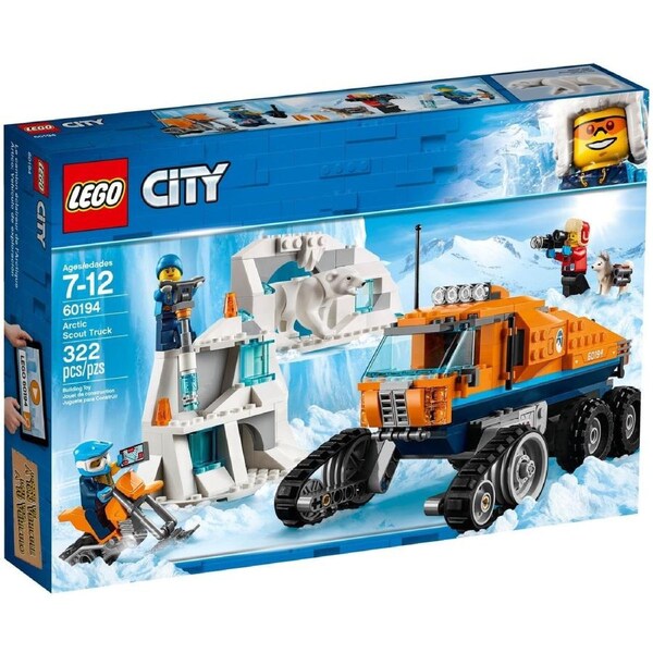 LEGO 60194 Arctic Scout Truck: Polar Exploration Playset