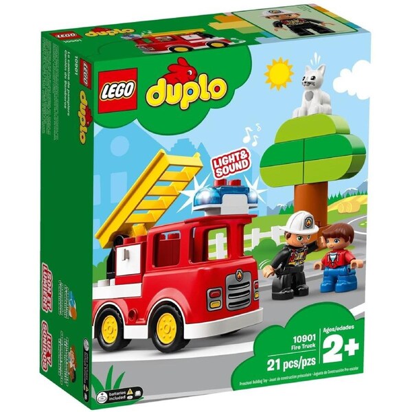 LEGO 10901 Fire Truck with Lights & Sounds for Toddlers