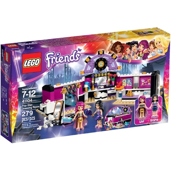 LEGO 41104 Pop Star Dressing Room with Livi & Emma Mini-Dolls