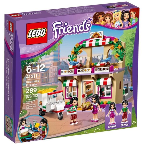 LEGO 41311 Heartlake Pizzeria: Build, Bake & Serve Pizza!