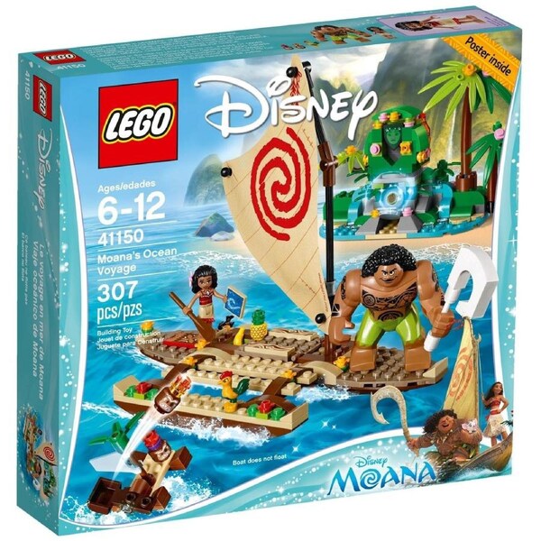 LEGO 41150 Moana's Ocean Voyage Boat & Te Fiti Island