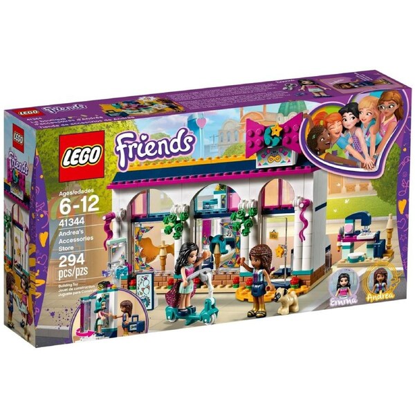 LEGO 41344 Andrea's Accessories Store: Fashion Fun with LEGO Friends