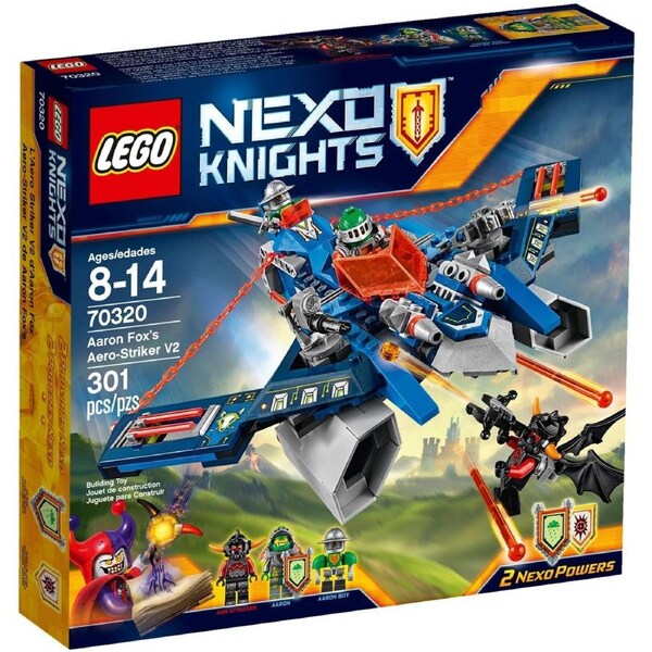 LEGO 70320 Aaron Fox's Aero-Striker V2 NEXO KNIGHTS
