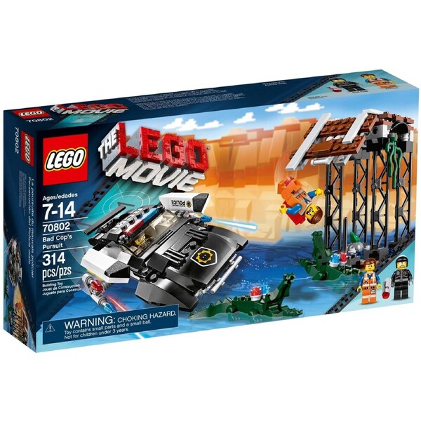 LEGO 70802 Bad Cop's Pursuit: Flying Police Car Chase