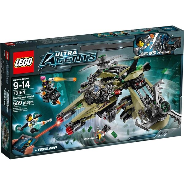 LEGO 70164 Hurricane Heist: Stop Psyclone's Tornado Flyer!