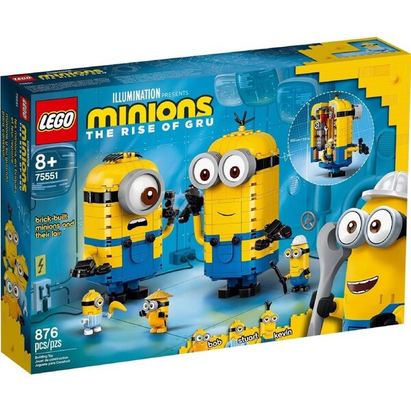 LEGO 75551 Buildable Minion Figures & Lair Playset