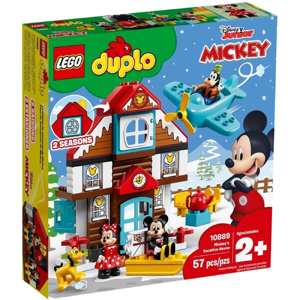 LEGO 10889 Mickey's Vacation House: Build & Play All Year!