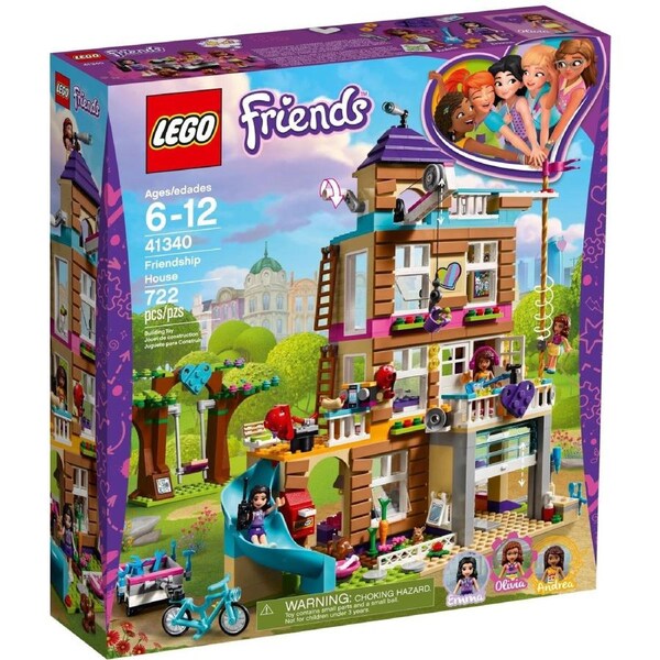 LEGO 41340 Friendship House: Rescue Missions & Fun Times