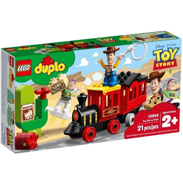 LEGO 10894 Toy Story Train DUPLO Set with Woody & Buzz