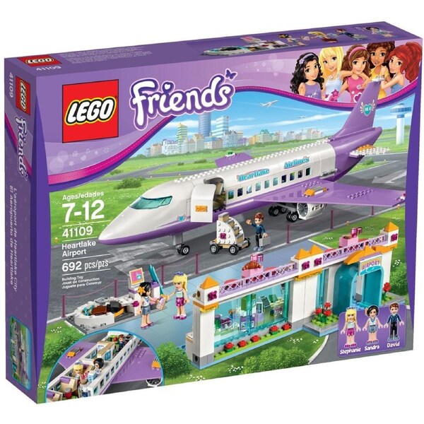 LEGO 41109 Heartlake City Airport Playset with Airplane