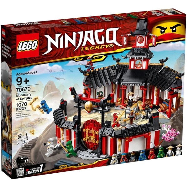 LEGO 70670 Monastery of Spinjitzu: Ninja Training & Battles