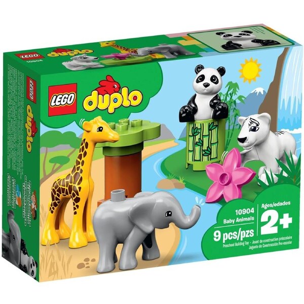 LEGO 10904 Baby Animals: Panda, Tiger, Giraffe & Elephant Set