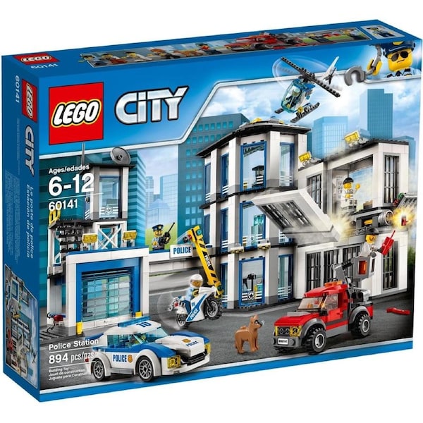 LEGO 60141 City Police Station Jailbreak Heist Building Set