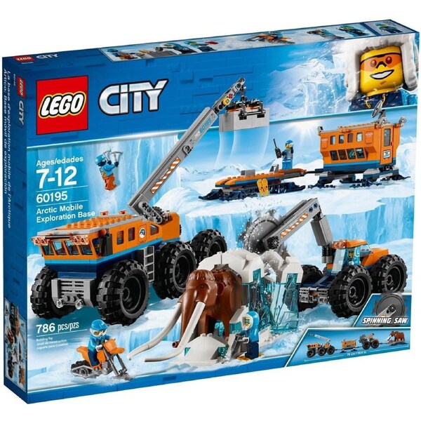 LEGO 60195 Arctic Mobile Exploration Base - Mammoth Excavation