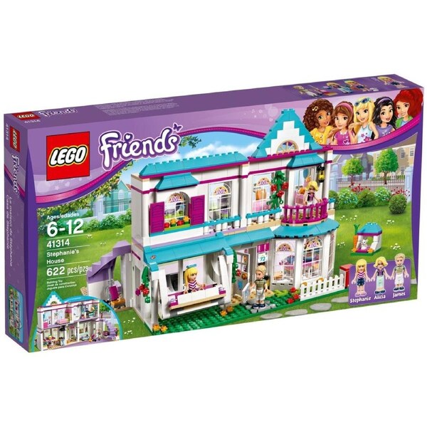 LEGO 41314 Stephanie's House: Modular Home with Family & Accessories