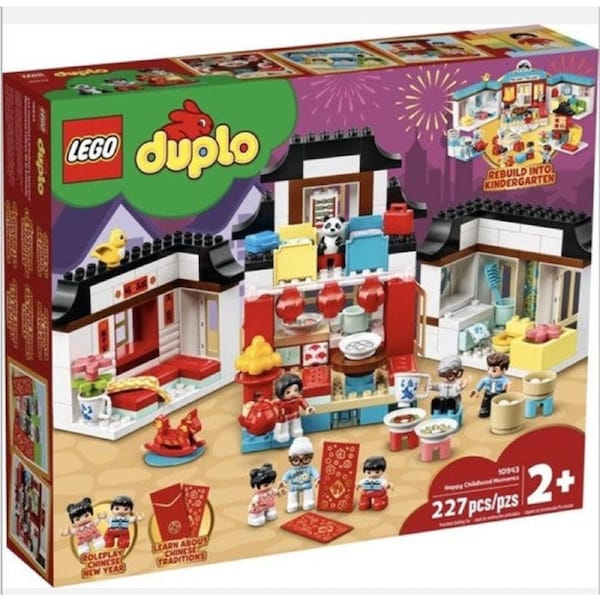 LEGO 10943 DUPLO Town Happy Childhood Moments: Chinese New Year & Kindergarten Playset