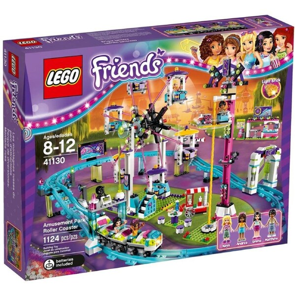 LEGO 41130 Amusement Park Roller Coaster & Ferris Wheel