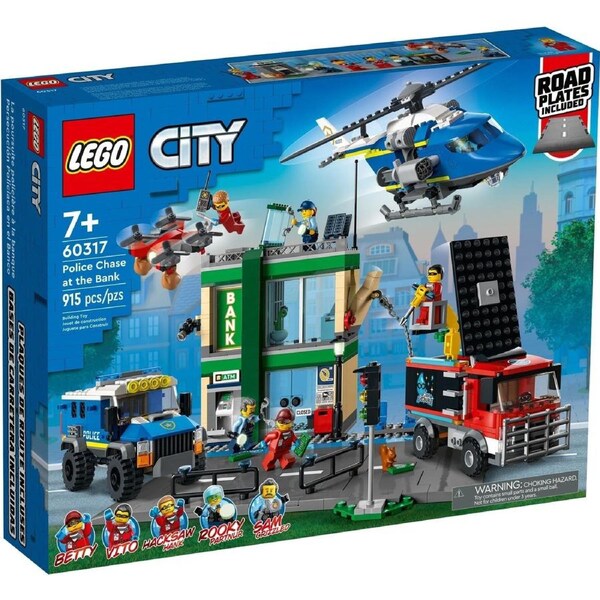 LEGO 60317 City Police Chase at the Bank Heist
