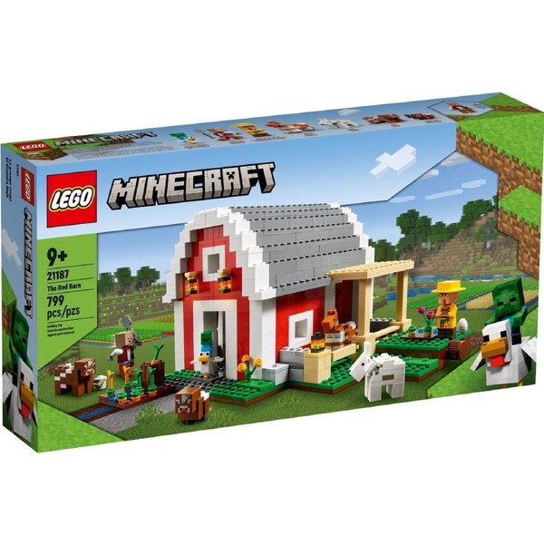 LEGO 21187 Minecraft The Red Barn Farm Animal Playset