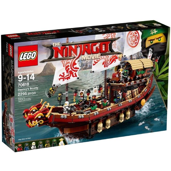 LEGO 70618 Destiny's Bounty: Ninja Ship & Training Base