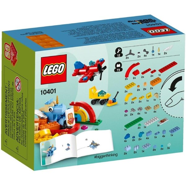 LEGO 10401 Rainbow Fun Building Set: Creative Play 5+ Years