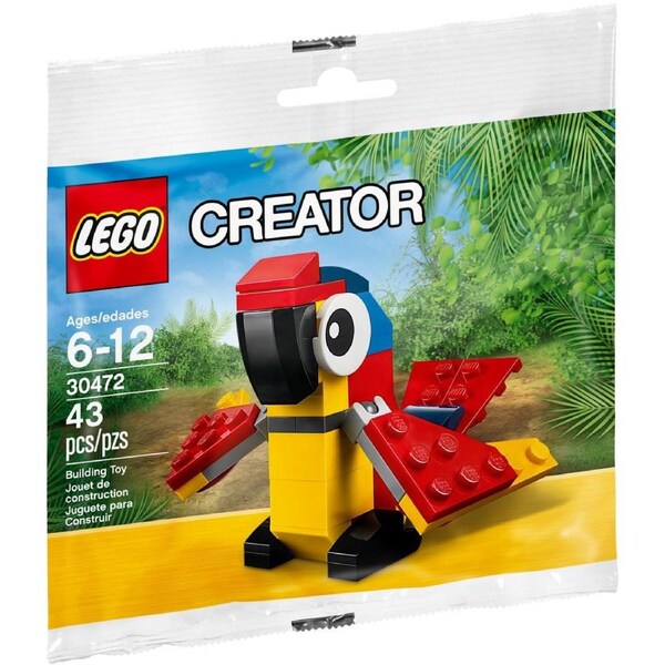 LEGO 30472 Parrot Polybag - Creator Bird Building Kit
