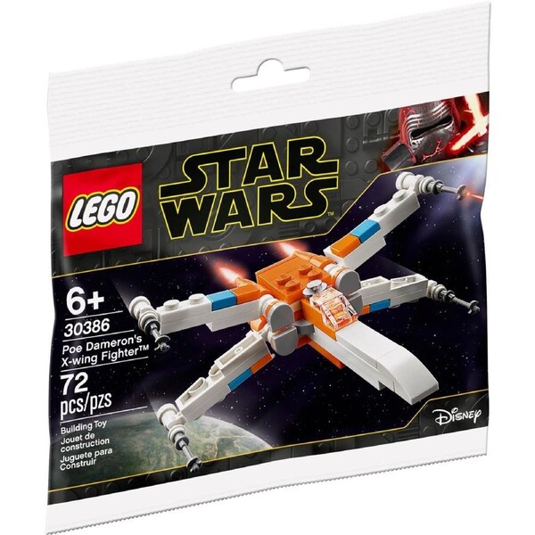 LEGO 30386 Poe Dameron's X-wing Fighter - Star Wars Mini Set