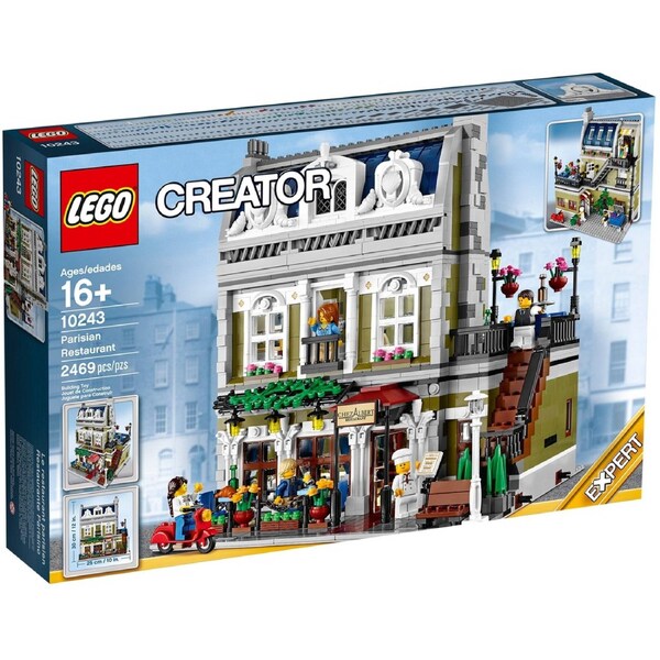 LEGO 10243 Parisian Restaurant Modular Building Kit