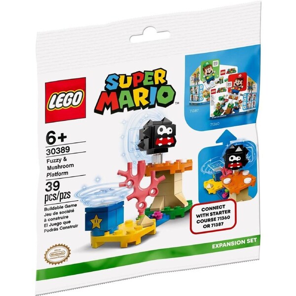 LEGO 30389 Super Mario Fuzzy & Mushroom Platform