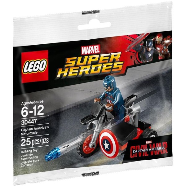 LEGO 30447 Captain America Motorcycle - Marvel Super Heroes