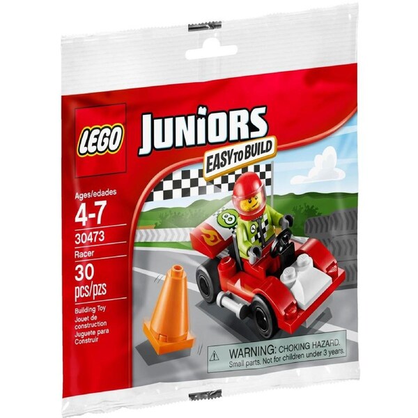 LEGO 30473 Racer - Race Car Minifigure & Cone
