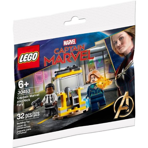 LEGO 30453 Captain Marvel & Nick Fury Minifigures Polybag