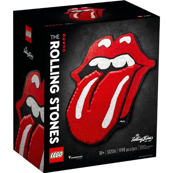 LEGO 31206 Rolling Stones Logo Art Set