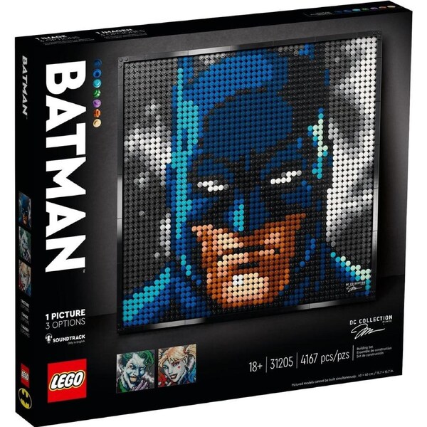 LEGO 31205 Jim Lee Batman Collection: Build Batman, Joker, or Harley Quinn