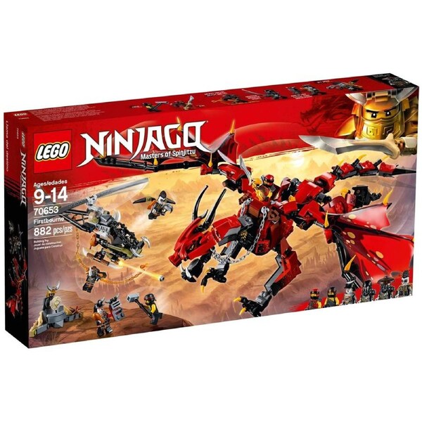 LEGO 70653 Firstbourne Dragon & HunterCopter - NINJAGO Set