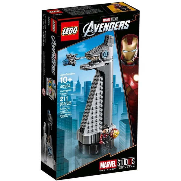 LEGO 40334 Avengers Tower - Exclusive Marvel Set